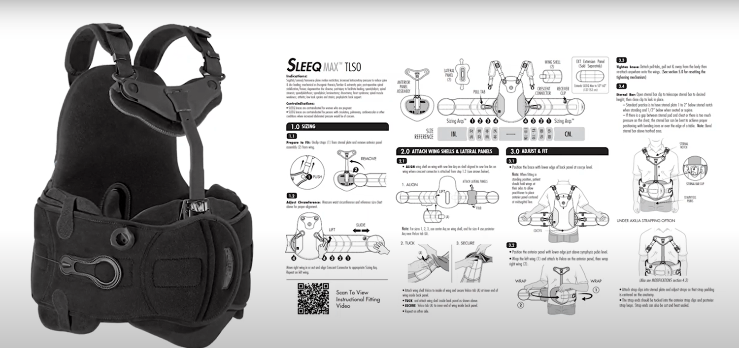 The Clinical Minute Townsend Thuasne SLEEQ Max TLSO